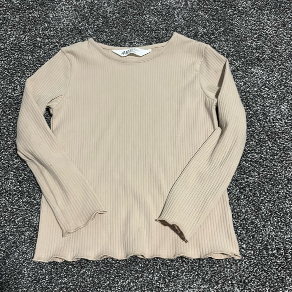 Kids Tan h&m long sleeve